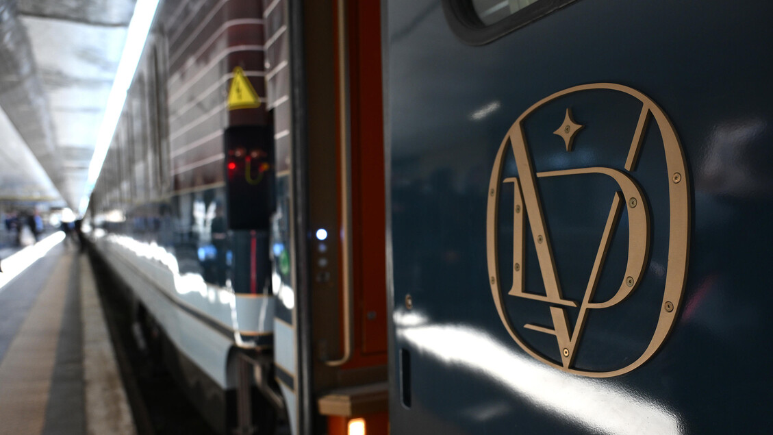Presentazione del treno ''La Dolce Vita Orient Express''