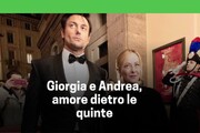 Giorgia e Andrea, amore dietro le quinte