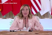 G7, Meloni: 'Qui nessuna fortezza, ma un'offerta di valori aperta al mondo'