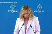 Meloni: 'Dal G7 un sostegno rafforzato all'Ucraina'