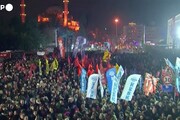 Turchia, migliaia di persone protestano contro l'arresto del sindaco di Istanbul