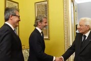 I vertici di Lamborghini ricevuti al Quirinale