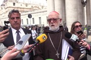 Il cardinale Aos: 'Becciu non e' il Papa, siamo qui per Francesco'