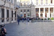 Meloni riceve Orban a Palazzo Chigi
