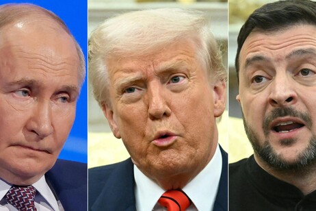 Putin, Trump e Zelensky