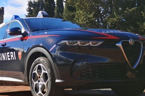 Un'auto dei carabinieri