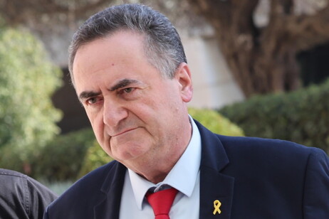 Israeli outgoing Foreign Minister Israel Katz