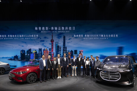 Shanghai 2025, Mercedes protagonista con veicoli e tecnologi