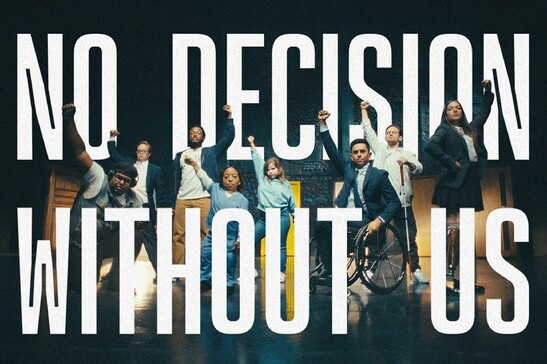 CoorDown presenta il video musicale 'No decision without us'