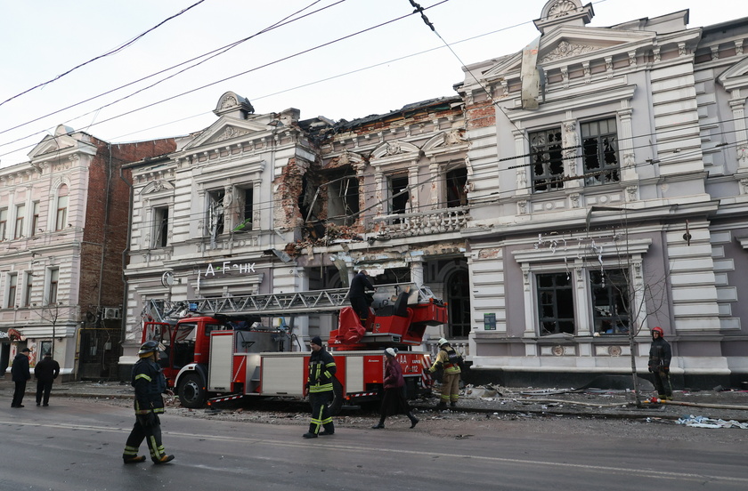 Rocket and drone strikes on Kharkiv leave at least eight people injured - RIPRODUZIONE RISERVATA