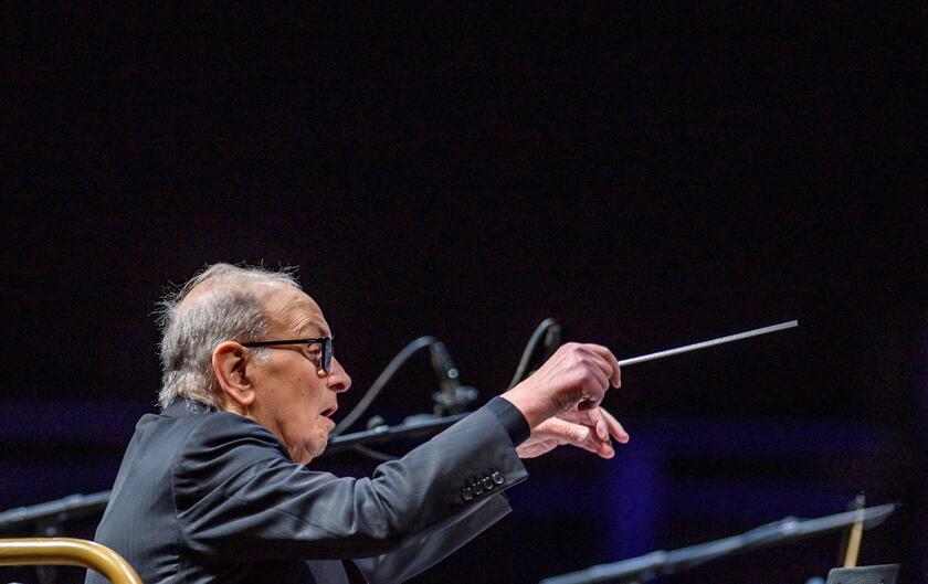 Ennio Morricone conducts concert in Bilbao