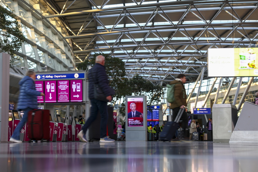 24-hour strike at several airports in Germany