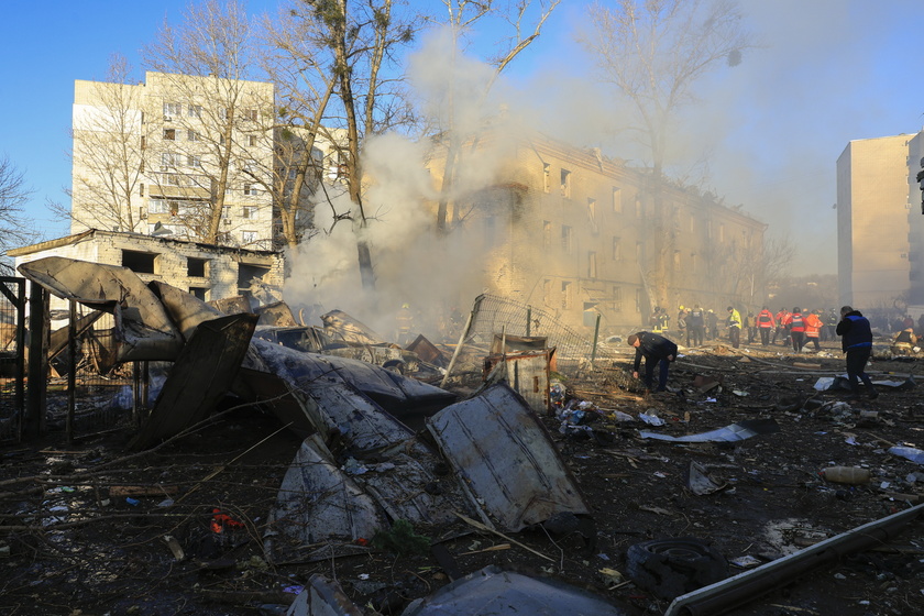 Several injured after Russian missile strikes hit Ukraine's Kharkiv