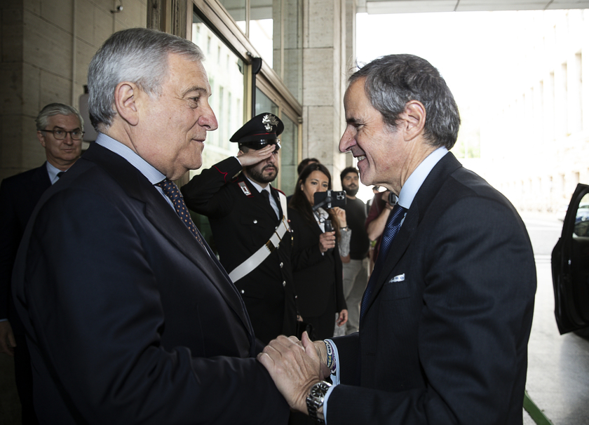 Farnesina,Tajani incontra Rafael Grossi