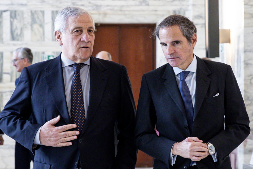 International Atomic Energy Agency chief Grossi visits Rome