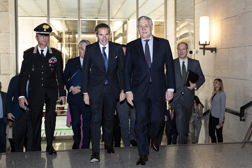International Atomic Energy Agency chief Grossi visits Rome