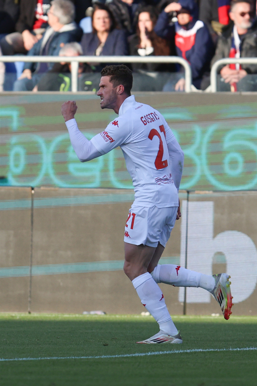 Soccer : Cagliari Vs Fiorentina