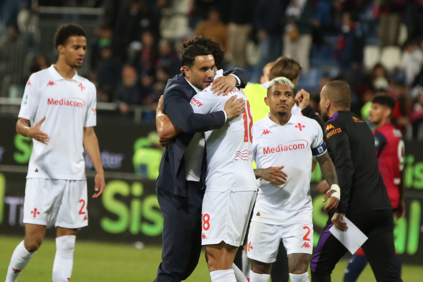 Soccer : Cagliari Vs Fiorentina