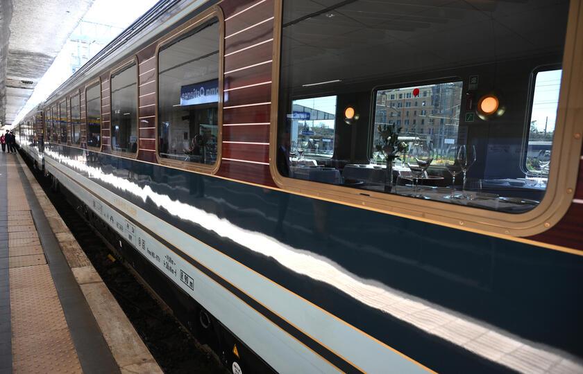 Presentazione del treno ''La Dolce Vita Orient Express''