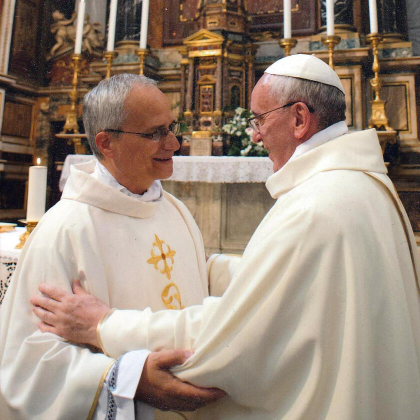 Prevost e papa Francesco (X/Robert Prevost)