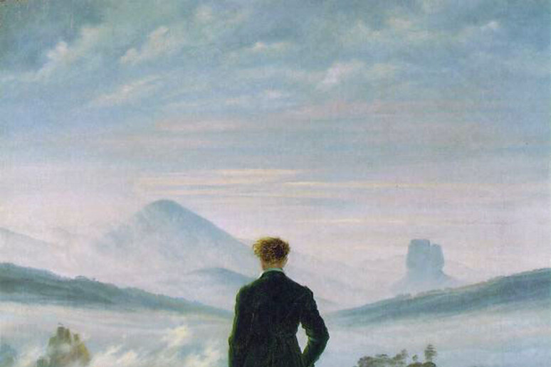 Il Viandante di David CasparFriedrich - RIPRODUZIONE RISERVATA