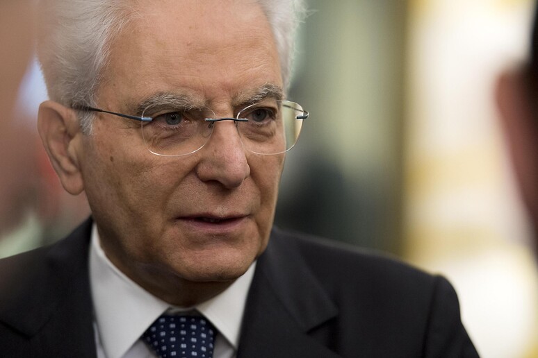 Il presidente della Repubblica Sergio Mattarella - RIPRODUZIONE RISERVATA