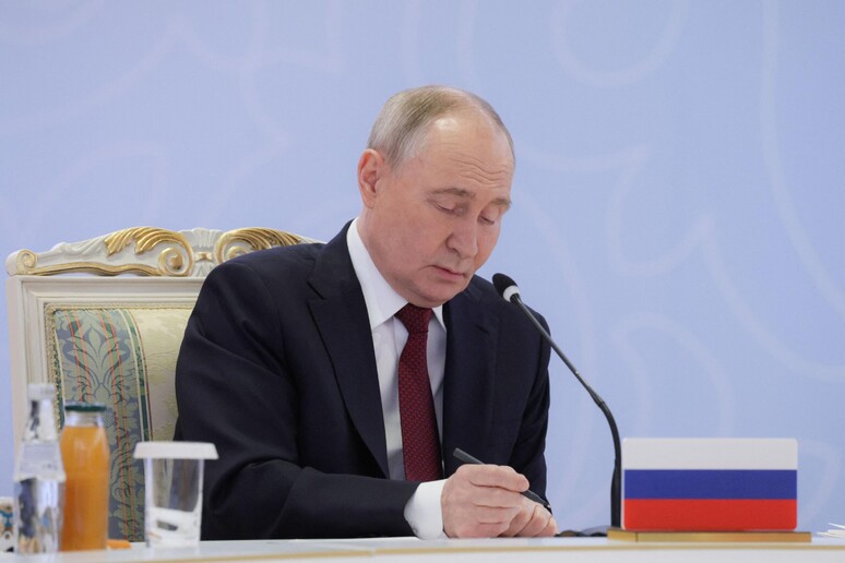 Putin © ANSA/AFP