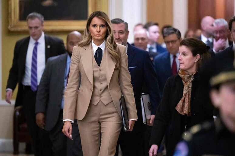Melania Trump © ANSA/AFP