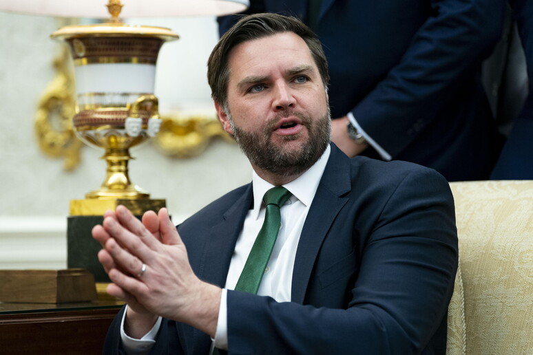 Il vicepresidente statunitense JD Vance © ANSA/EPA