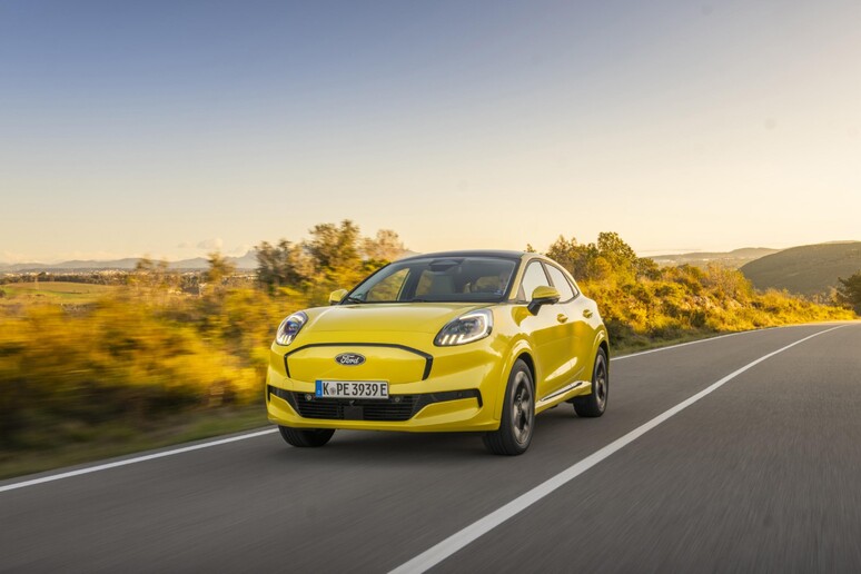 Ford Puma Gen-E, stile e agilità a zero emissioni © ANSA/Web