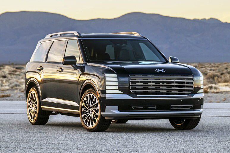 Hyundai Palisade, nuovo look e nuovo motore per mercato Usa - RIPRODUZIONE RISERVATA