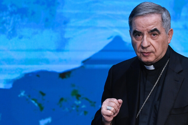 Il cardinale Becciu - RIPRODUZIONE RISERVATA
