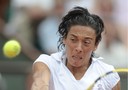 Francesca Schiavone durante la finale contro Samantha Stosur