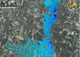 Un'immagine dell'alluvione in Veneto ripresa dai satelliti per l'osservazione della Terra Cosmo SkyMed