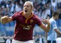 Emozione Balzaretti, in lacrime dopo gol derby Roma