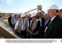 King Abdullah II of Jordon visits the Aqaba Container Terminal