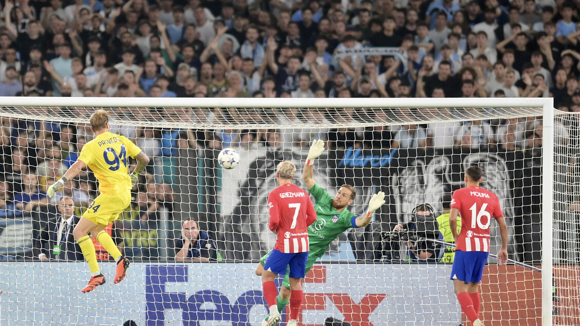 Champions: Lazio-Atletico Madrid 1-1 - RIPRODUZIONE RISERVATA
