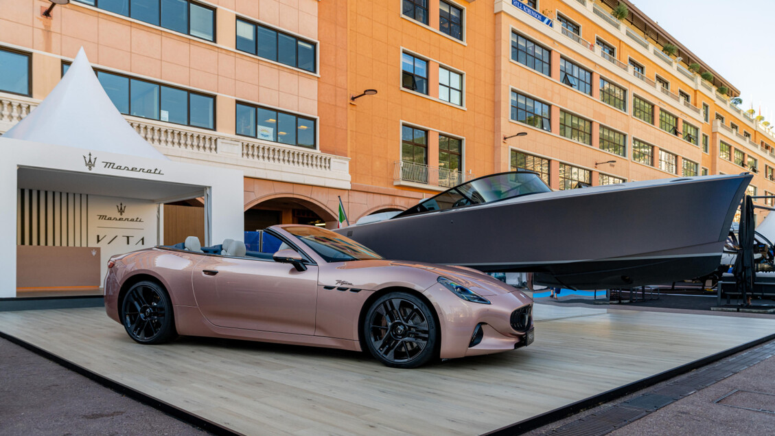 Stand Maserati al Monaco Yacht Show 2024