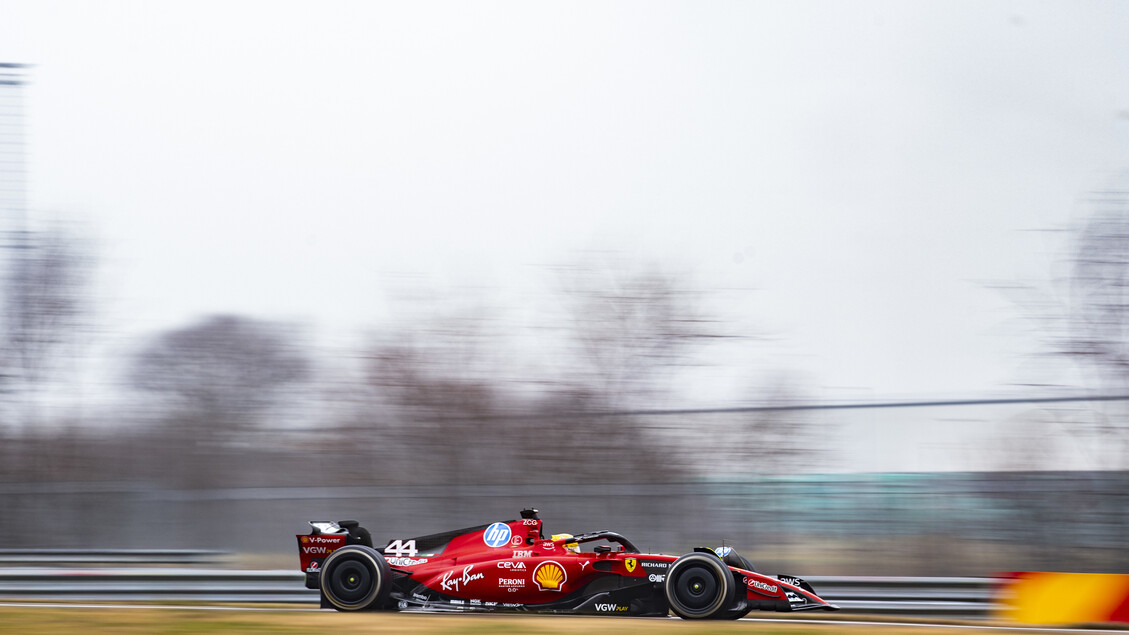 F1 - LEWIS HAMILTON TESTS FIORANO