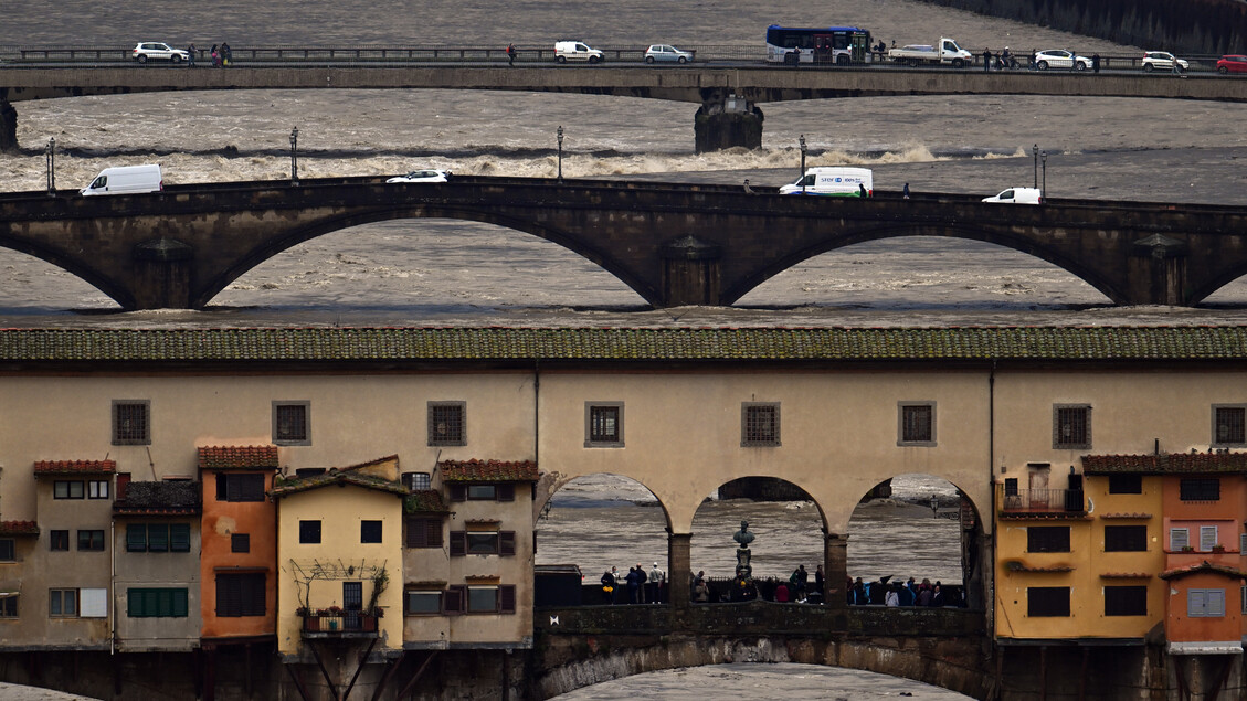 Shops, firms shut down in Prato over weather emergency