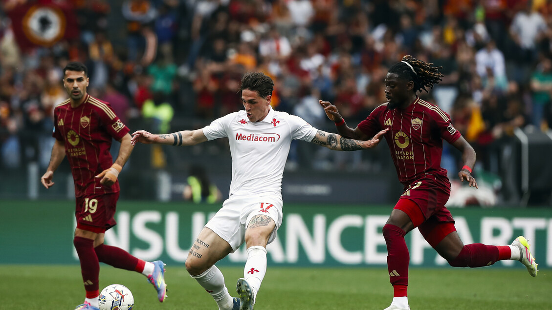 Soccer: Serie A; AS Roma vs ACF Fiorentina