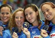 Pellegrini d'argento nella 4x200 © ANSA