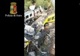 Scontro Treni: i soccorsi visti dall'elicottero © ANSA