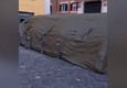 Una tenda della Croce Rossa per le famiglie dei pescatori arrestati in Libia © ANSA