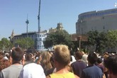 Minuto di silenzio a Barcellona in omaggio alle vittime