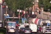 Bandiere a mezz'asta a Madrid