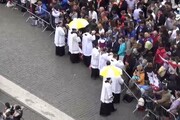 Piazza San Pietro vista dalla terrazza Carlo Magno