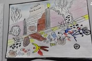 La morte nei disegni dei bimbi siriani