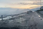 Maltempo: mareggiata a Marina di Montemarciano 