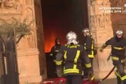 Notre-Dame, l'incessante lavoro dei Vigili del Fuoco